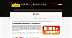 Desktop Screenshot of imperialsolutionsllc.com